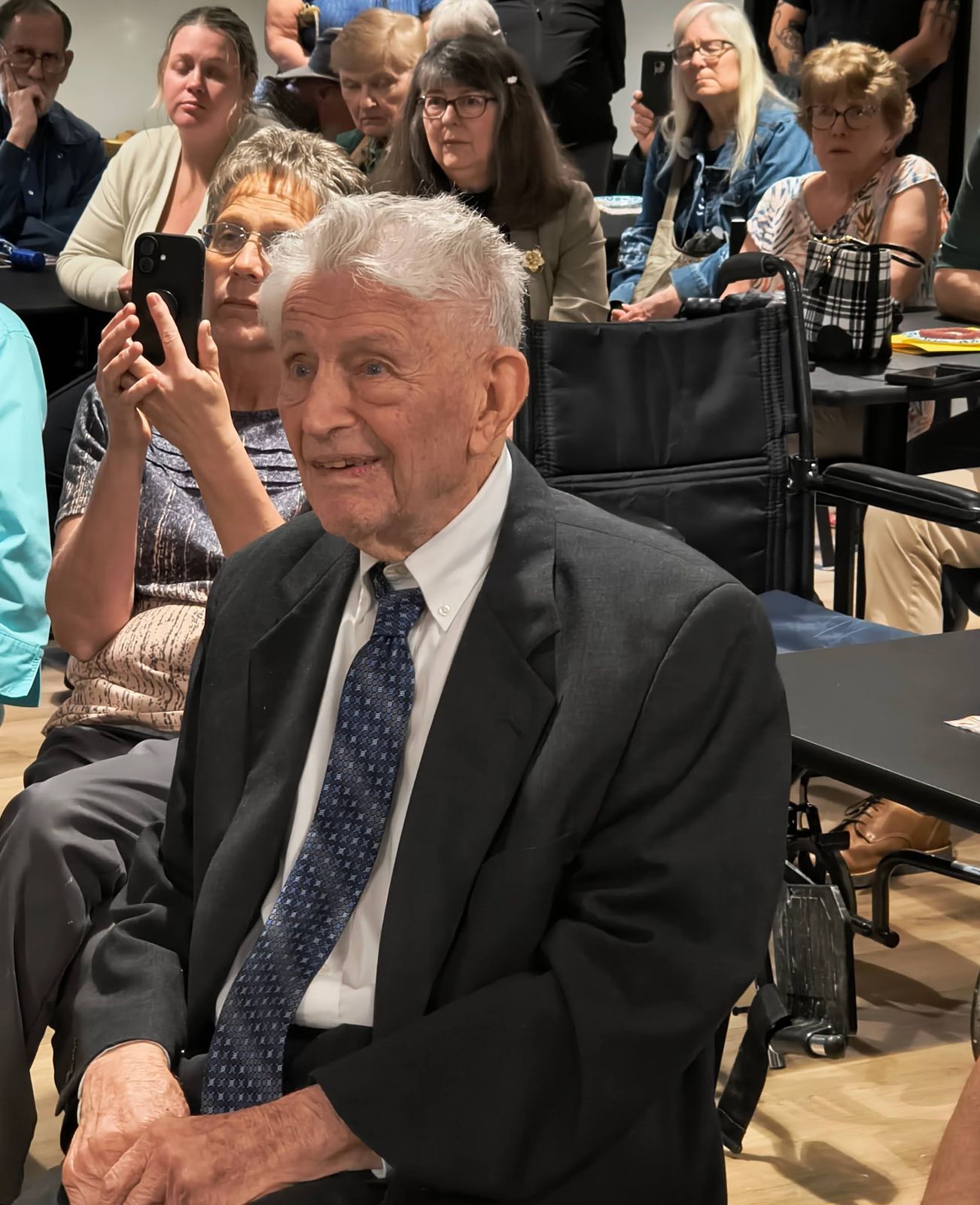 Founder Jack Ream at the opening of Jack's House of Hope