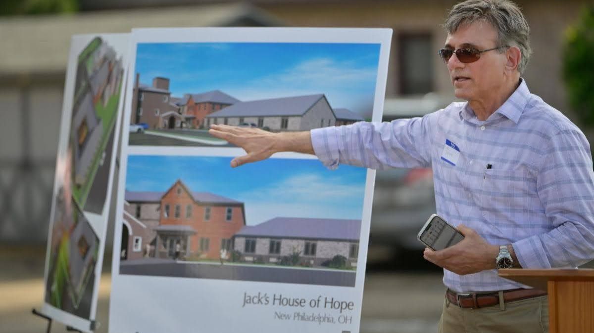Presenting the plans for Jack's House of Hope