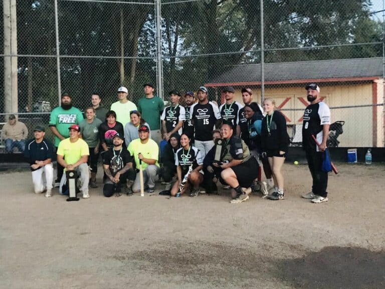 Homers for the Homeless tournament group photo